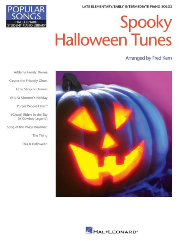 Hal Leonard Student Piano Library Popular Songs Series Spooky Halloween Tunes (noty na klavír) Akční Cena