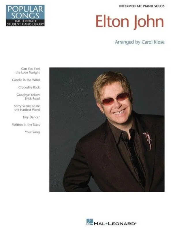 Hal Leonard Student Piano Library Elton John (noty na klavír) Pouze Dnes