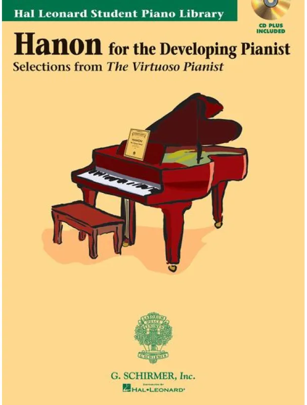 Hal Leonard Student Piano Library Hanon For The Developing Pianist (noty na sólo klavír) (+audio) Finální Výprodej