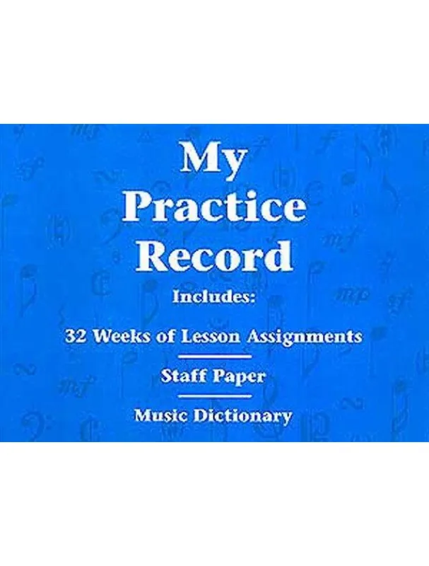 Hal Leonard Student Piano Library My Practice Record (noty na sólo klavír) Sezónní Sleva