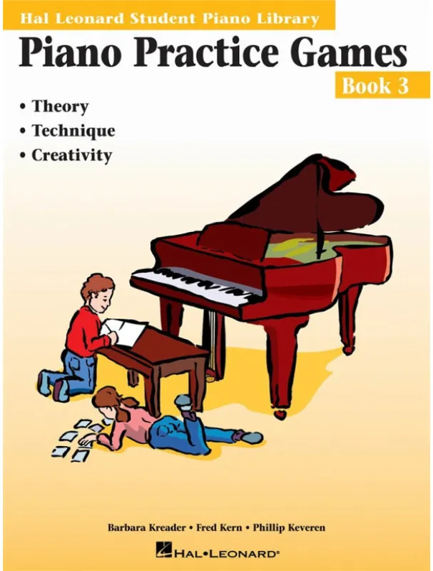 Must-Have Hal Leonard Student Piano Library Piano Practice Games Book 3 (noty na klavír)