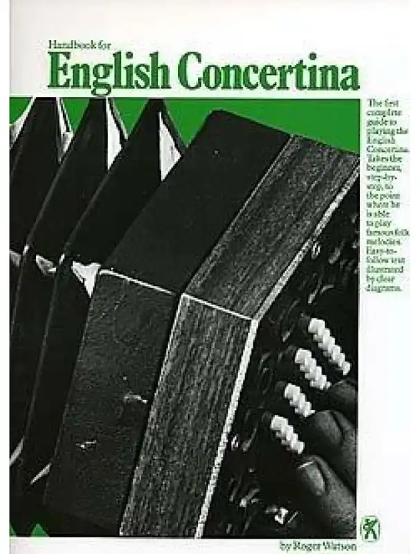 Rychlé Dodání Handbook For English Concertina (noty na koncertinu)
