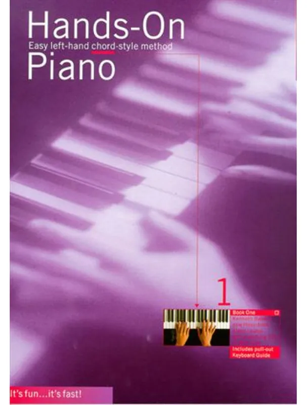 Oblíbený Hands-On Piano Book 1 (noty, klavír, zpěv, kytara, akordy)