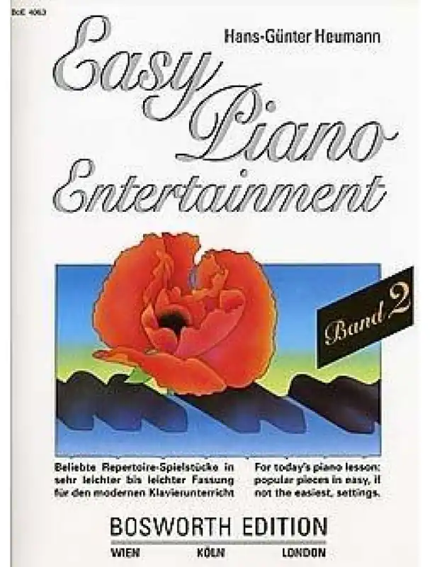 Akční Nabídka Hans-Günter Heumann Easy Piano Entertainment 2 (noty na sólo klavír)