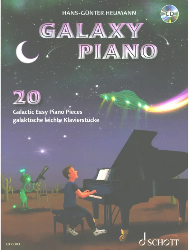 Objednat Nyní Hans-Günter Heumann Galaxy Piano (noty na snadný klavír)(+audio)