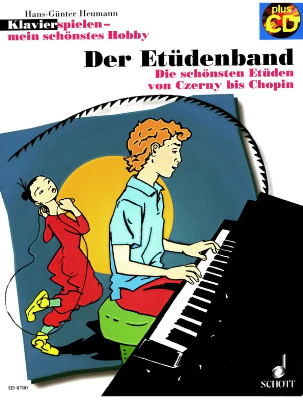 Hans-Günter Heumann Klavier spielen mein schönstes Hobby – Der Etüdenband (noty na klavír)(+audio) Super Cena