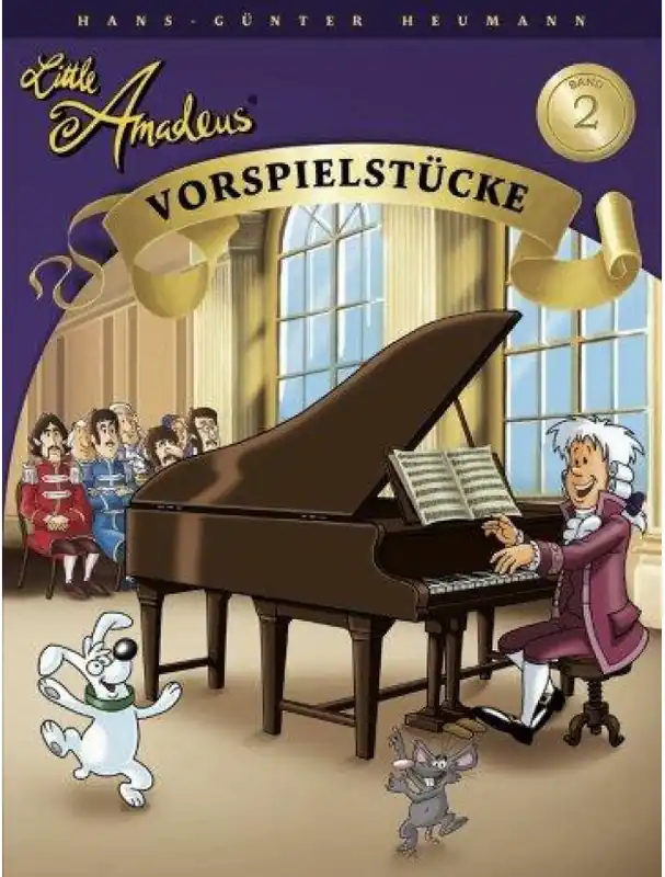 Hans-Günter Heumann Little Amadeus - Vorspielstücke Band 2 (noty na sólo klavír) Vrácení Zdarma