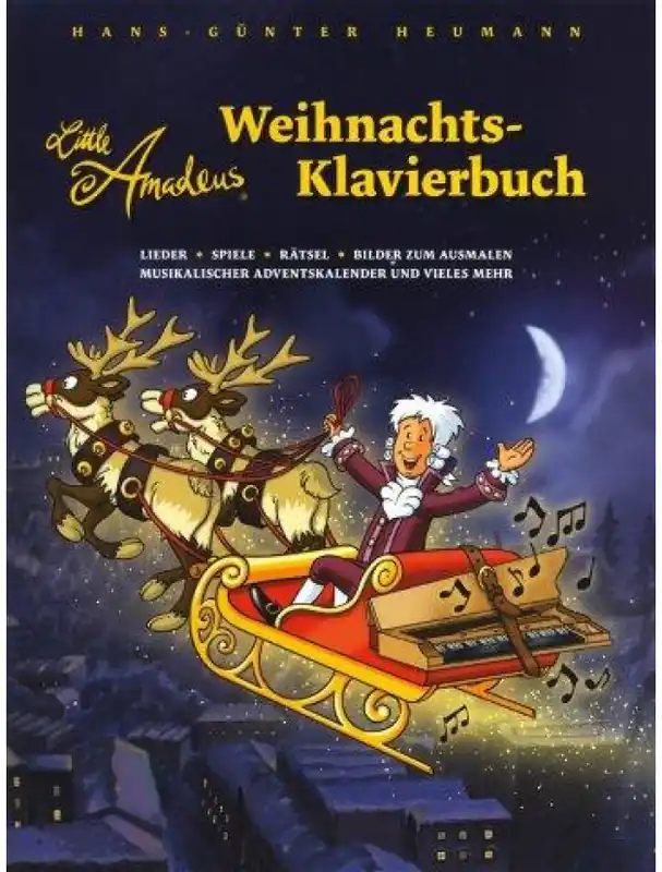 Cenová Bomba Hans-Günter Heumann Little Amadeus - Weihnachts-Klavierbuch (noty na sólo klavír)