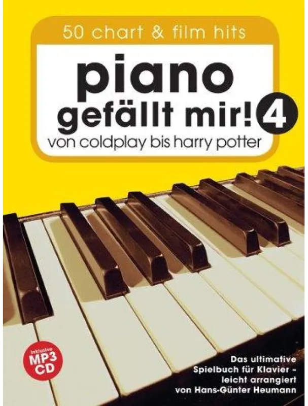 Dokud Zásoby Vydrží Hans-Günter Heumann Piano Gefällt Mir! - Book 4 (noty na klavír, zpěv, akordy na kytaru) (+audio)