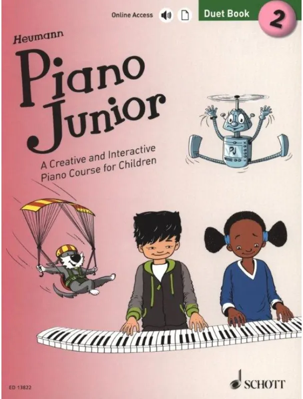 Hans-Günter Heumann Piano Junior - Duet Book 2 (noty na klavír) Horká Nabídka