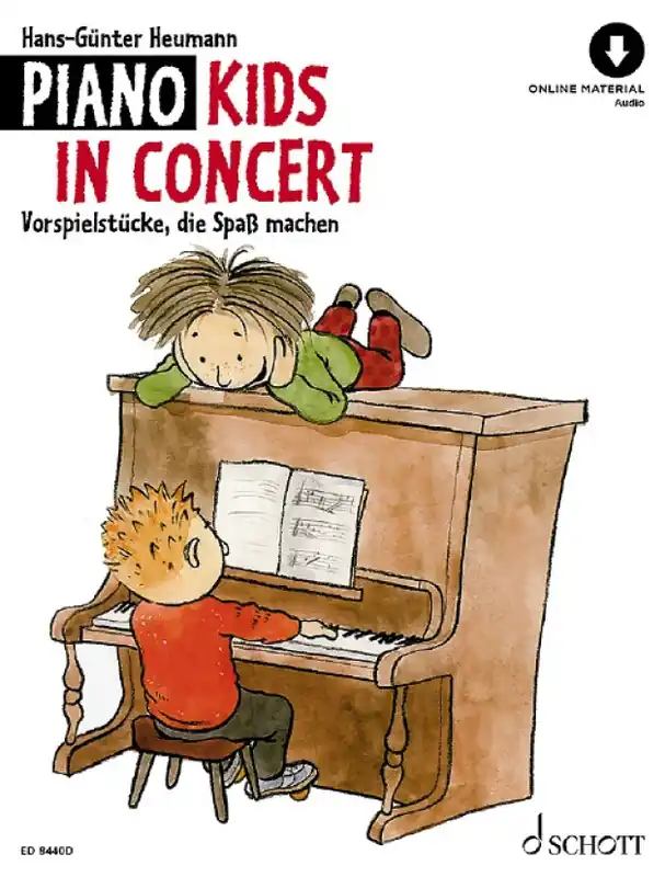 Hans-Günter Heumann Piano Kids in Concert (noty na klavír)(+audio) Cenově Výhodný