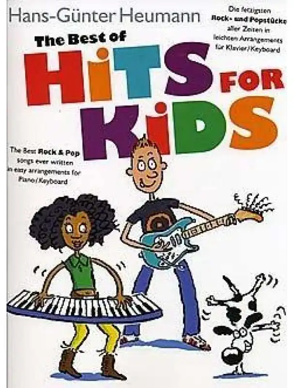 Hans-Günter Heumann The Best Of Hits For Kids (noty na sólo klavír, keyboard) Originální