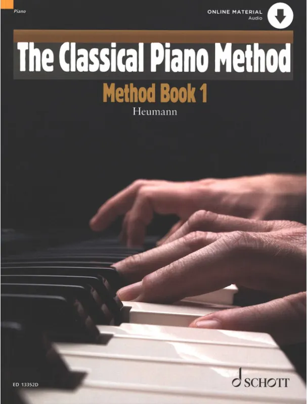 Pouze Dnes Hans-Günter Heumann The Classical Piano Method Book 1 (noty na klavír)(+audio)