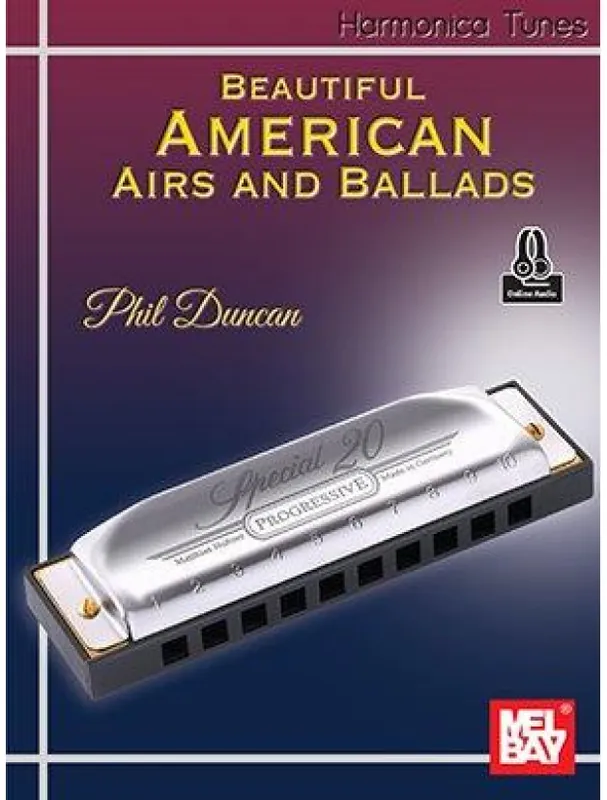 Harmonica Tunes Beautiful American Airs and Ballads (noty na harmoniku)(+audio) Nakupujte Hned