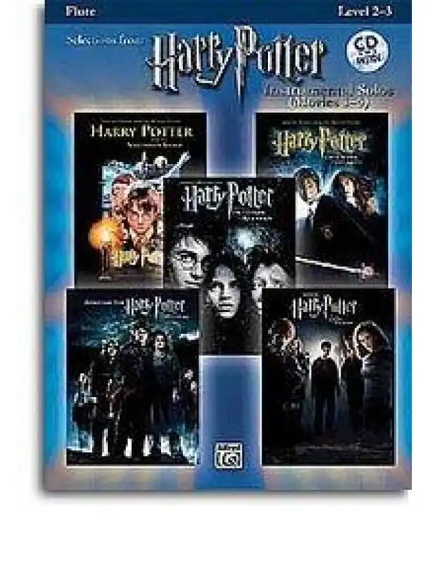 Akční Cena Harry Potter - Instrumental Solos (Movies 1-5) - Flute (noty, příčná flétna)