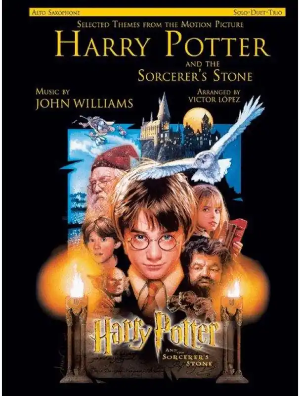 Harry Potter and the Sorcerer‘s Stone (noty na altsaxofon) Autentický