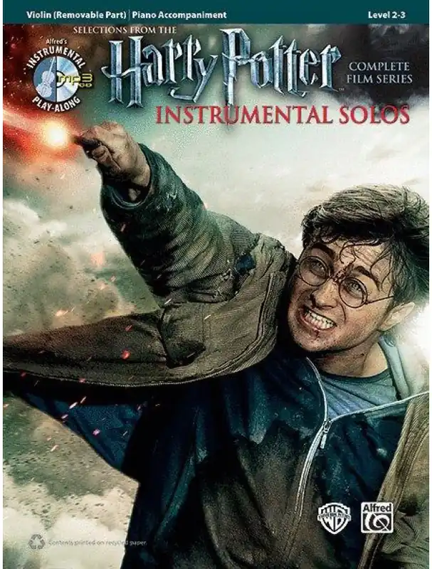 Harry Potter Instrumental Solos (noty na housle) (+audio) Oblíbený