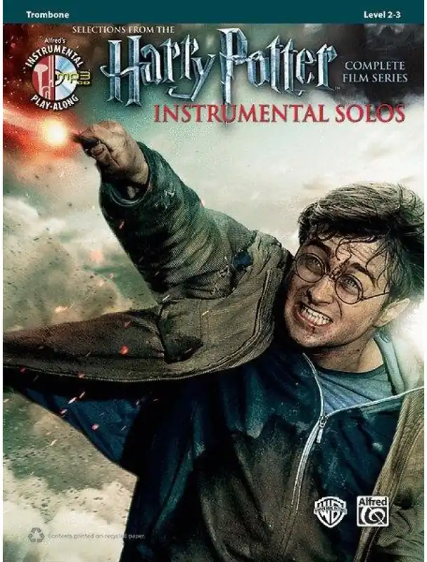 Výprodej Harry Potter Instrumental Solos (noty na pozoun) (+audio)