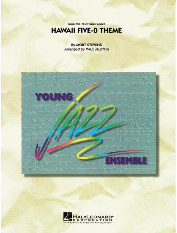Hawaii Five-O Theme (noty pro jazzový orchestr, party, partitura) Vysoce Kvalitní