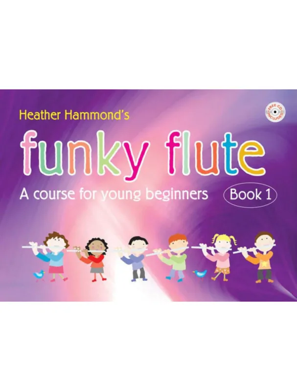 Finální Výprodej Heather Hammond Funky Flute 1 - Teacher‘s Book (noty na příčnou flétnu)