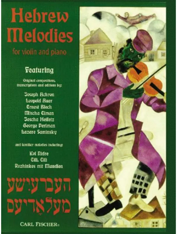 Expresní Doručení Hebrew Melodies (noty na housle, klavír)