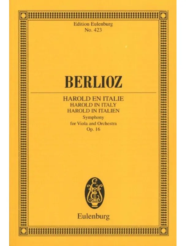 Hector Berlioz Harold in Italien op. 16 (noty, partitura) Rychlé Dodání
