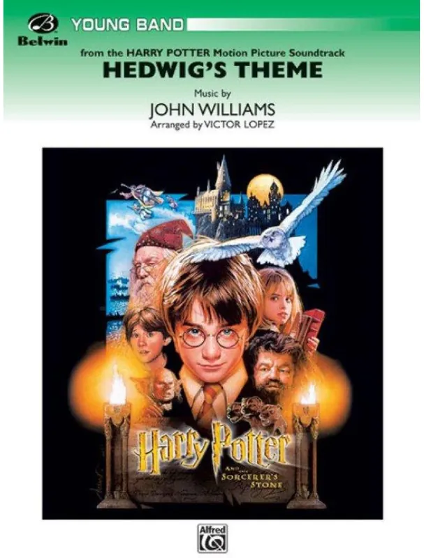 Nakupujte Hned Hedwig‘s Theme from Harry Potter (noty pro koncertní orchestr, party, partitura)