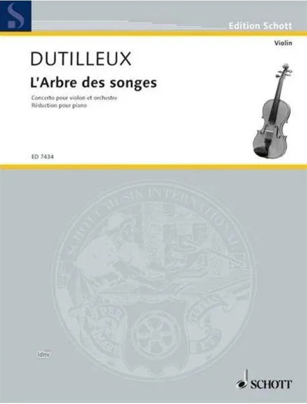 Henri Dutilleux L‘Arbre des songes (noty na housle, klavír) Odeslání Ihned
