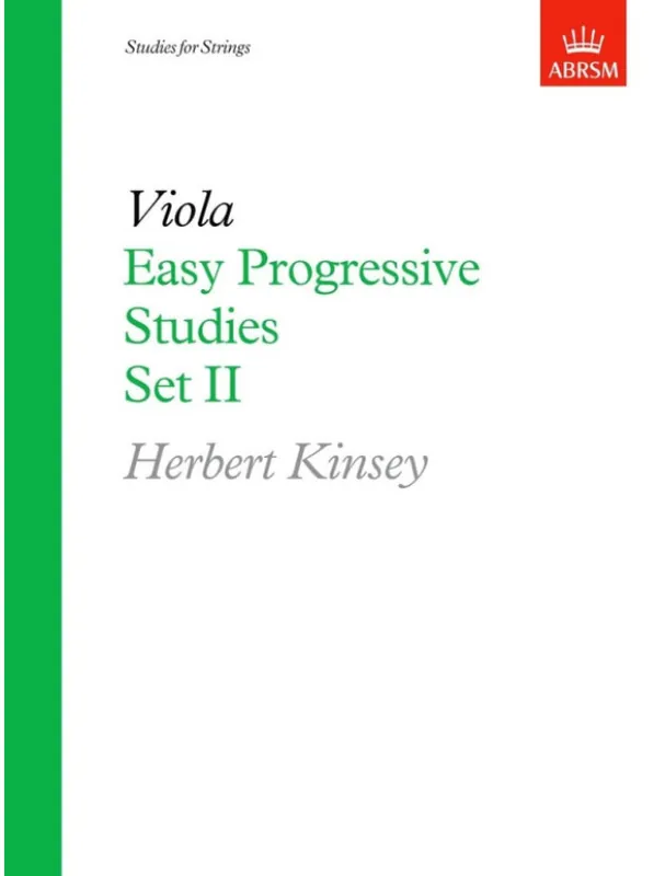 Super Cena Herbert Kinsey Easy Progressive Studies, Set II (noty na violu)