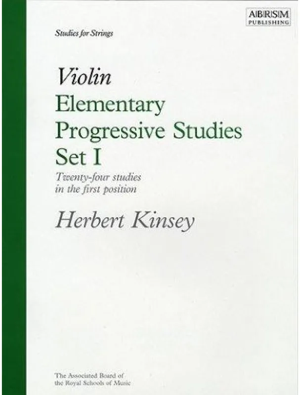 Novinka Herbert Kinsey Elementary Progressive Studies For Violin Set 1 (noty na housle)