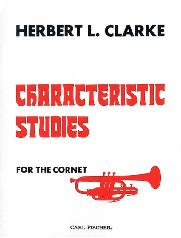 Speciální Cena Herbert L. Clarke Characteristic Studies For Cornet (noty na trubku)