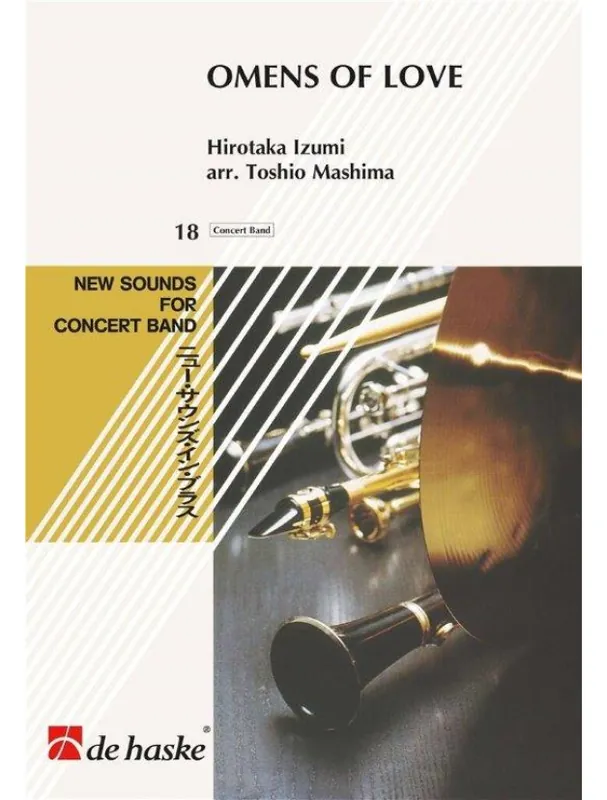 Hirotaka Izumi Omens of Love (noty pro koncertní orchestr, party, partitura) Nejprodávanější