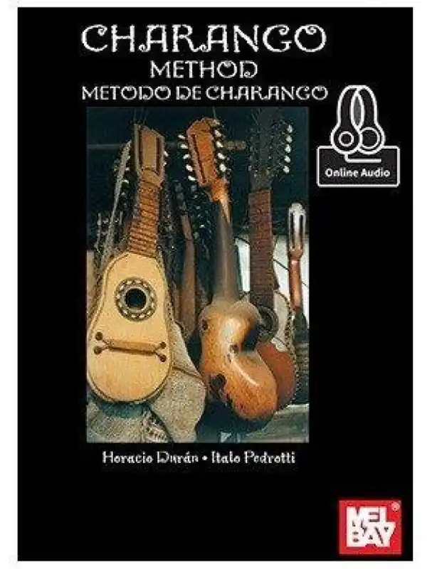 Zlevněný Horacio Duran/Italo Pedrotti Charango Method (noty na charango) (+audio)