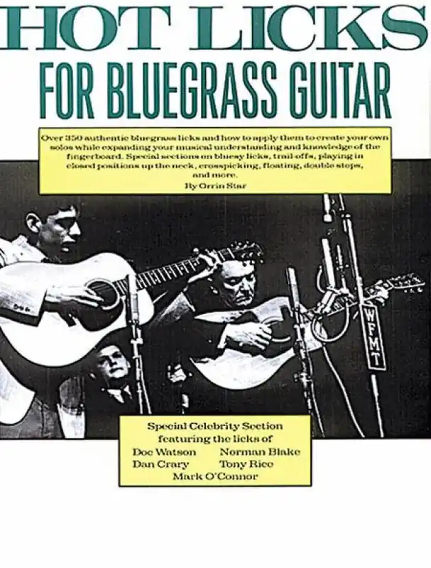Hot Licks for Bluegrass Guitar (noty, tabulatury na kytaru) Omezená Nabídka