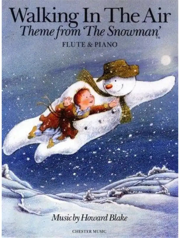 Levný Howard Blake Walking In The Air (The Snowman) Flute/Piano (noty na příčnou flétnu, klavír)
