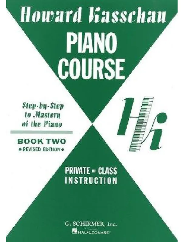Výprodej Howard Kasschau Piano Course Book 2 (noty na sólo klavír)