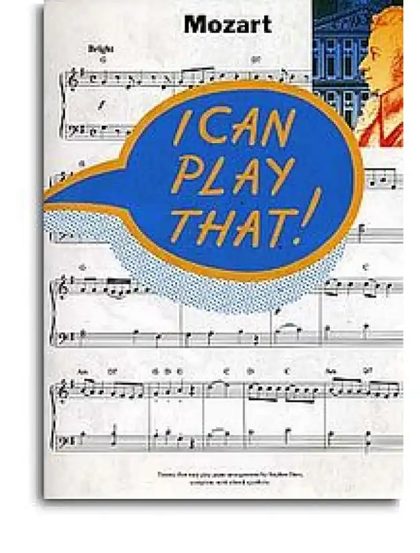 I Can Play That! Mozart (noty, klavír, akordy) Cenový Hit
