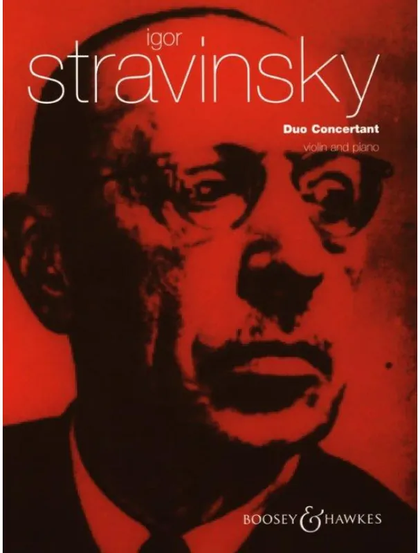 Časově Omezené Igor Stravinskij Duo Concertante (noty na housle, klavír)