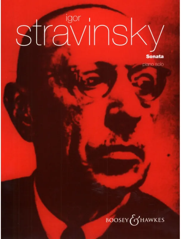 Igor Stravinskij Sonata - 1924 (noty na klavír) Přímo Od Výrobce