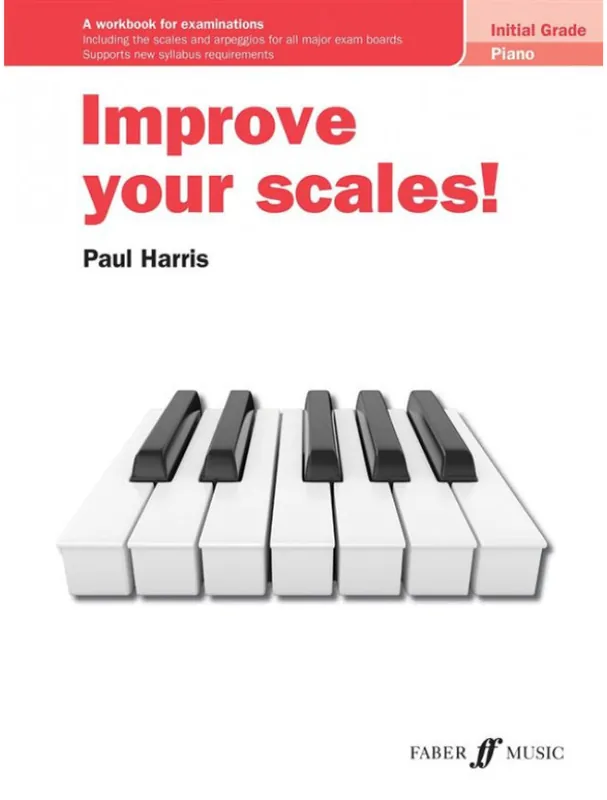 Omezená Nabídka Improve your scales! Piano Initial Grade (noty na klavír)