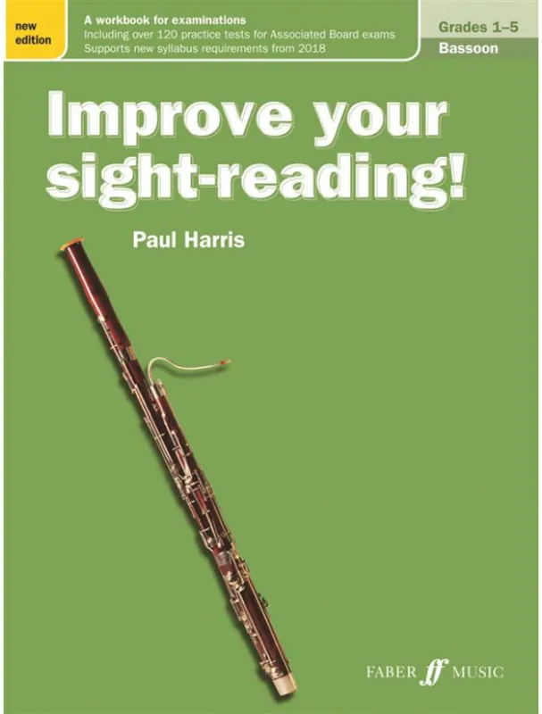 Improve your sight-reading! Grade 1-5 (noty na fagot) Nejprodávanější