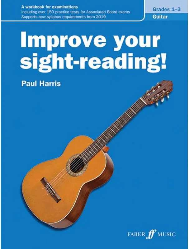 Improve your sight-reading! Guitar Grades 1-3 (noty na kytaru) Vysoce Kvalitní