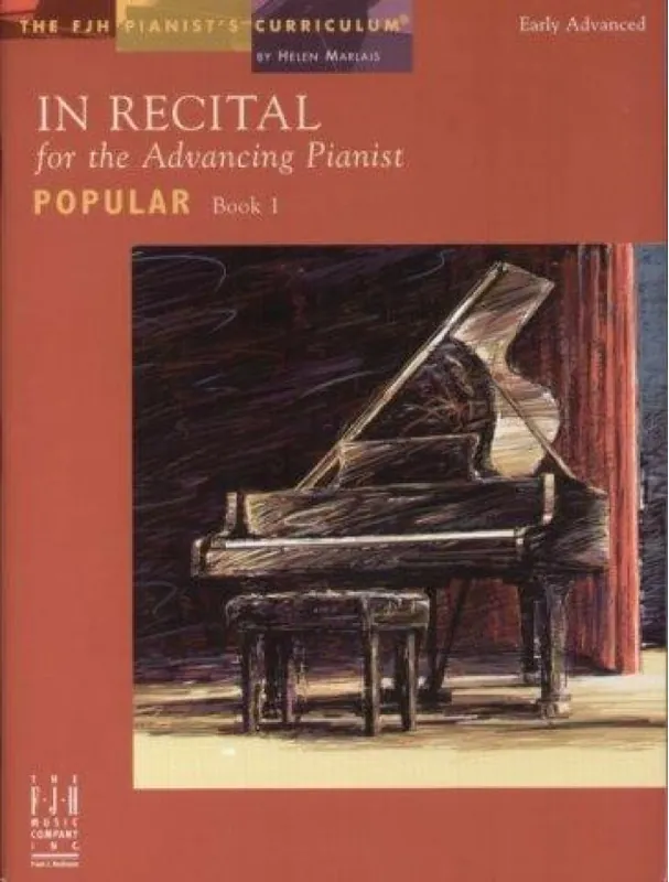 In Recital - for the Advancing Pianist Book 1 - Popular (noty na sólo klavír) Nakupujte Hned