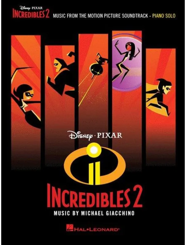 Nakupujte Hned Incredibles 2 / Úžasňákovi 2 (noty na sólo klavír)