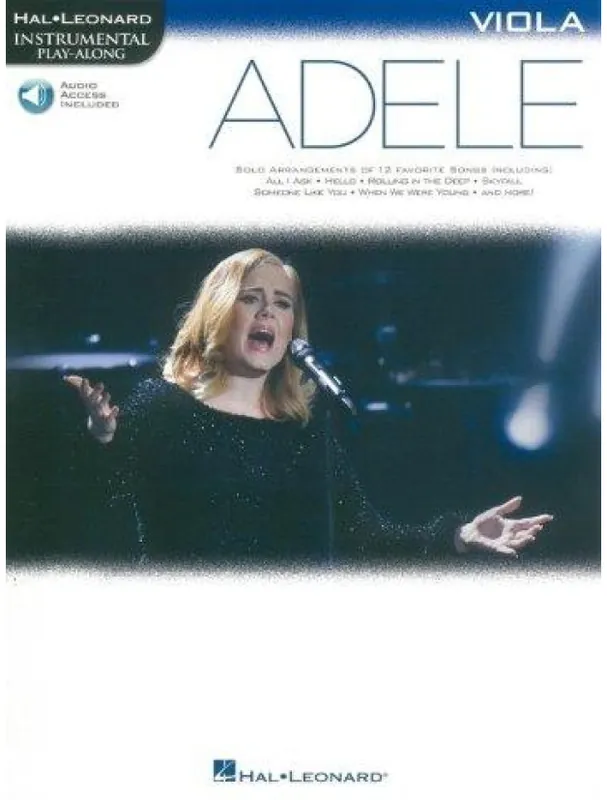 Horká Nabídka Instrumental Play-Along Adele - Viola (noty na violu) (+audio)