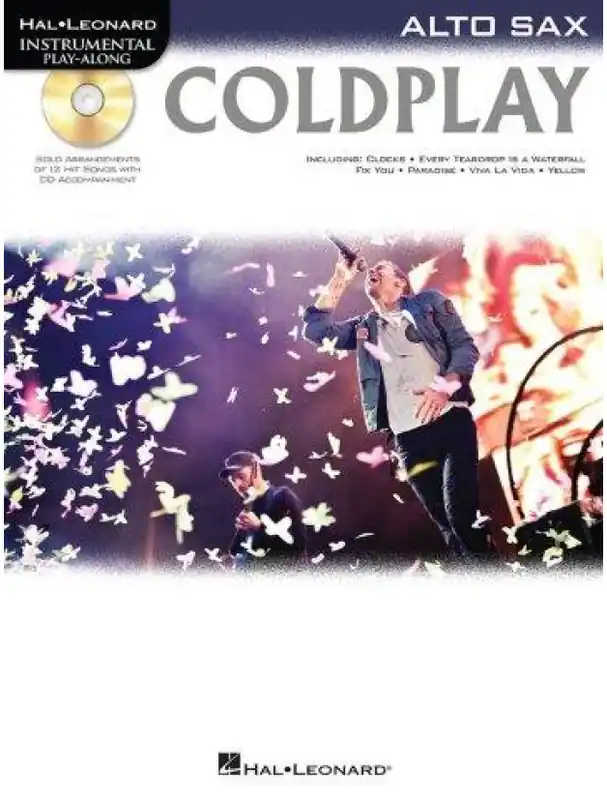 Instrumental Play-Along Coldplay (noty na altsaxofon) (+audio) Cenový Hit