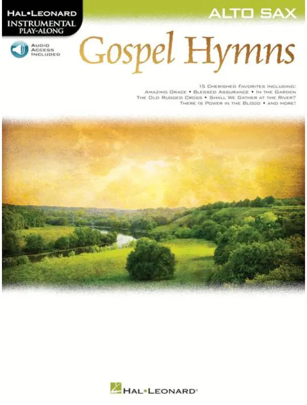 Instrumental Play-Along Gospel Hymns (noty na altsaxofon)(+audio) Sezónní Sleva