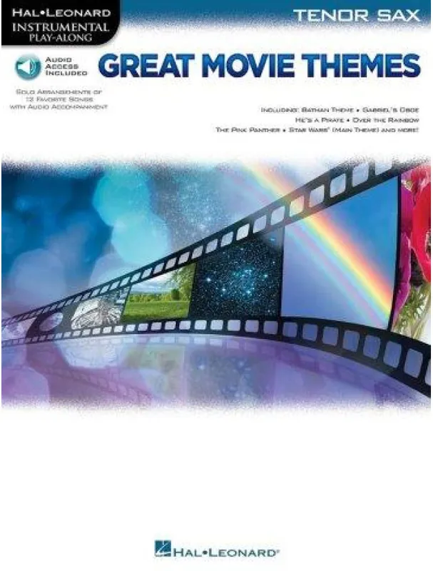 Instrumental Play-Along Great Movie Themes - Tenor Saxophone (noty na tenorsaxofon) (+audio) Must-Have