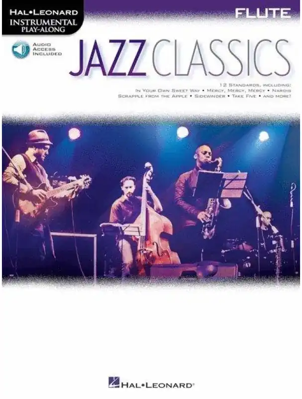 Instrumental Play-Along Jazz Classics (noty na příčnou flétnu) (+audio) Vrácení Zdarma