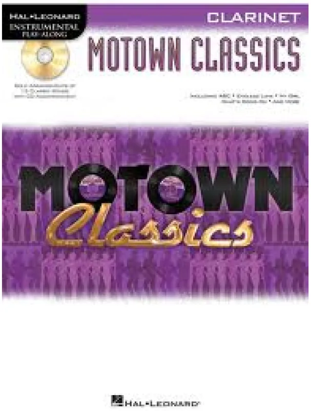 Instrumental Play-Along Motown Classics - Clarinet (noty na klarinet) (+audio) Sleva